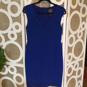 Adrianna Papell dress Size 8, Aldo slip on Size 9